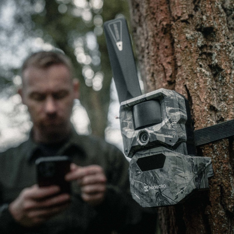 Dwupak kamera fotopułapka HIKMICRO T16 4G LTE - Komunikacja 4G i aplikacja HIKMICRO Sight