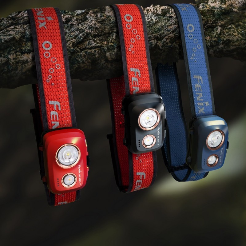 Fenix HL32R-T czerwona - zasilanie USB-C i AAA