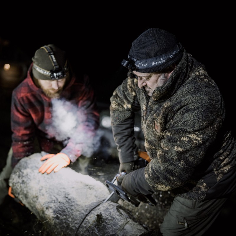 Fenix HM55R czarna - zestaw i gwarancja