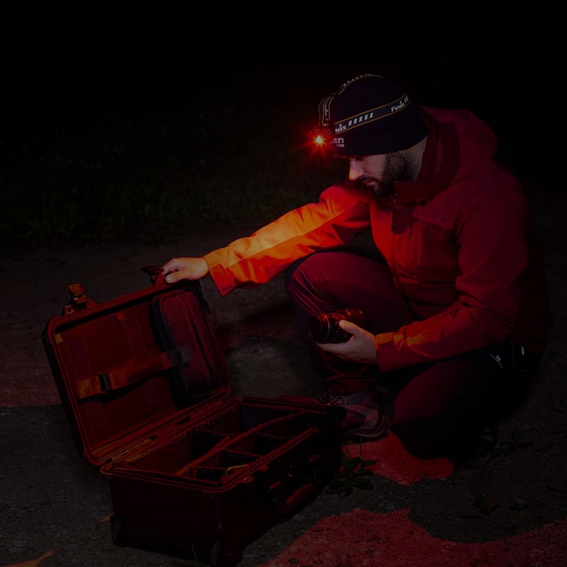 Latarka czołowa Fenix HM60R czarna