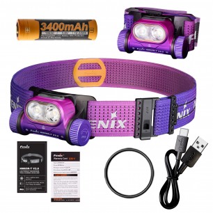 Latarka czołowa Fenix HM65R-T V2.0 nebula