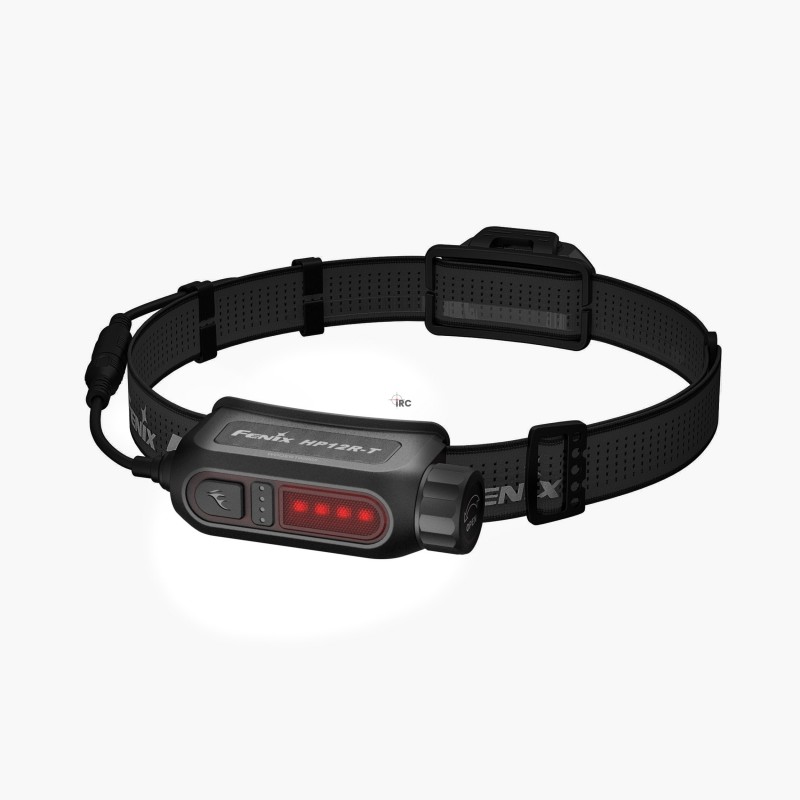 Latarka czołowa Fenix HP12R-T z elementami sterującymi