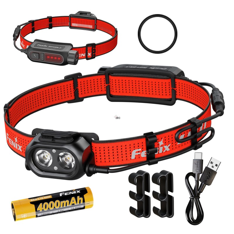 Latarka czołowa Fenix HP12R-T czerwona - moc i wszechstronność oświetlenia