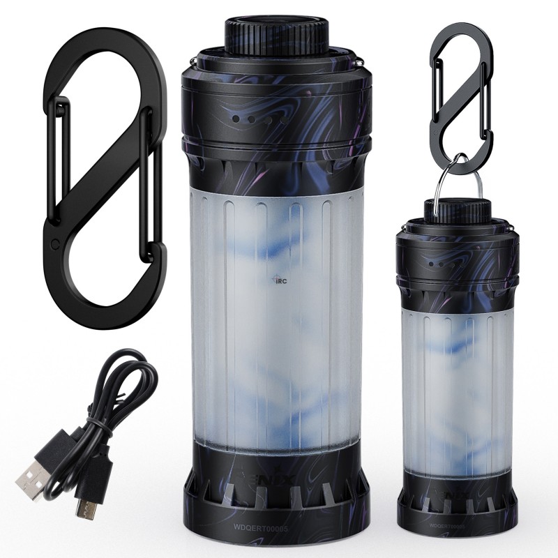 Latarka kempingowa Fenix CL22R czarna - tryby oświetlenia