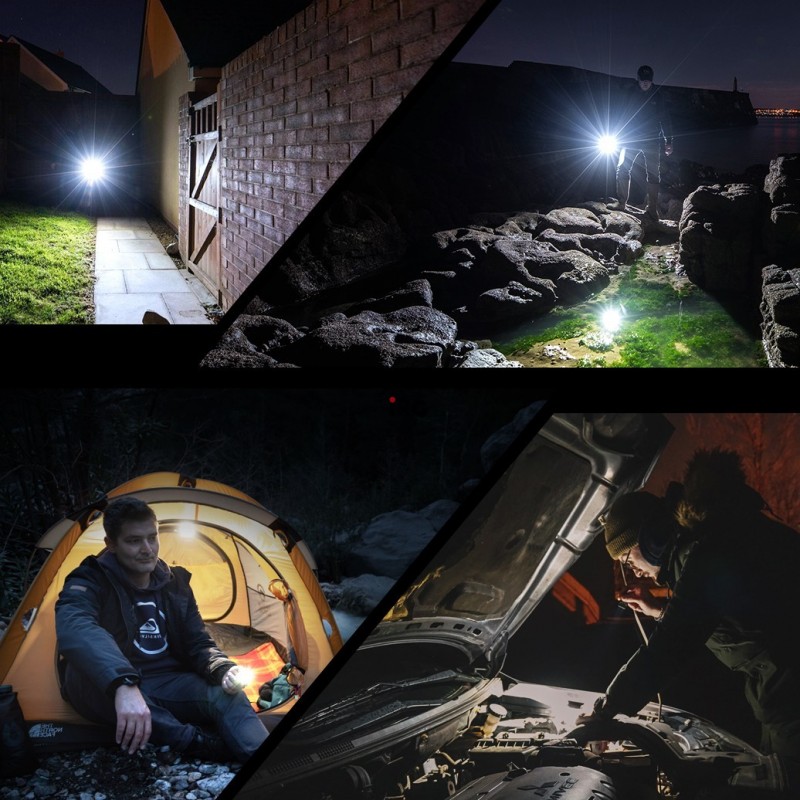 Latarka LED Fenix E03R V2.0 niebieska - odporność i konstrukcja