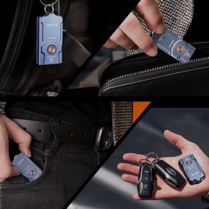 Latarka LED Fenix E03R V2.0 niebieska