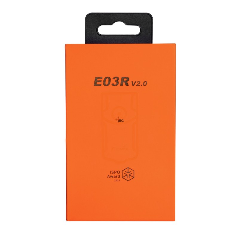 Latarka LED Fenix E03R V2.0 wersja limitowana czerwona