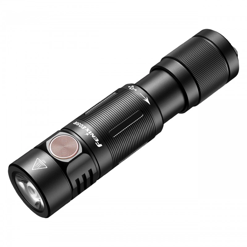 Latarka LED Fenix E05R czarna