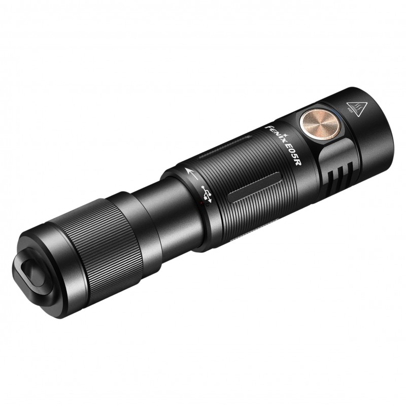 Latarka LED Fenix E05R czarna