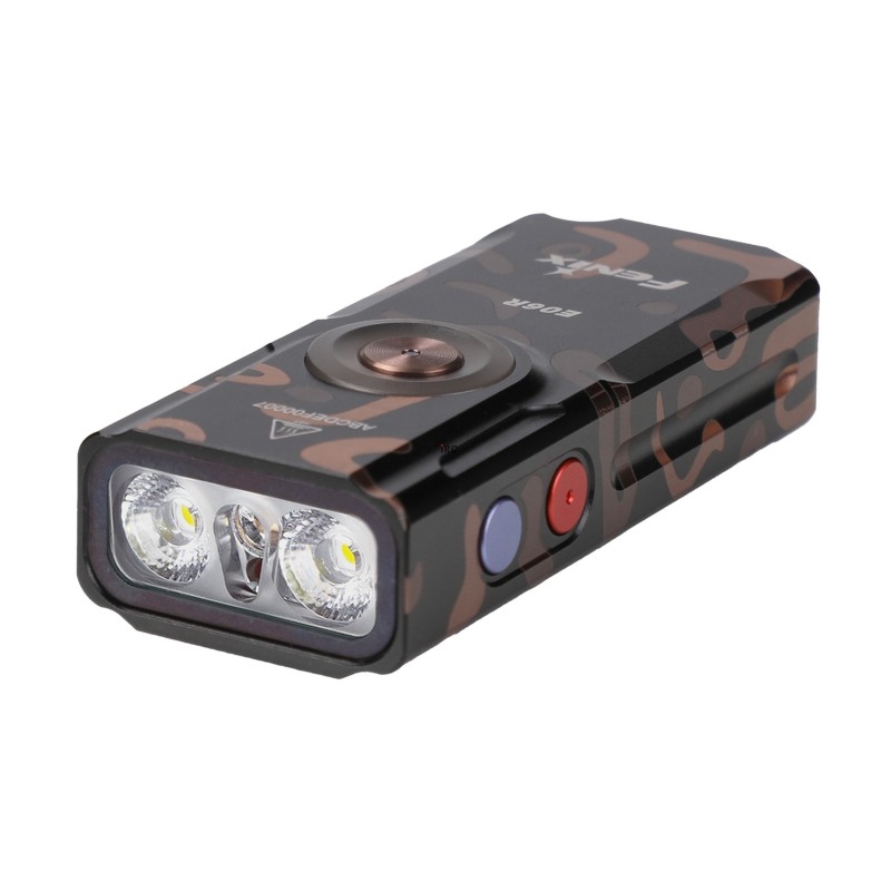 Latarka LED Fenix E06R graffiti edycja limitowana - akcesoria w zestawie