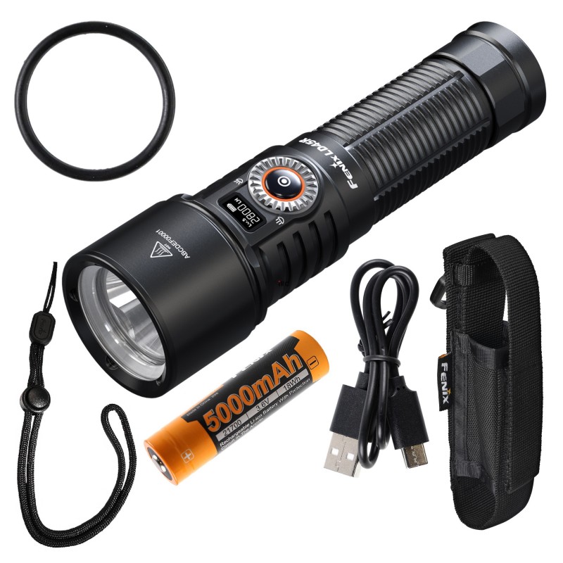 Latarka LED Fenix LD45R - moc i zasięg