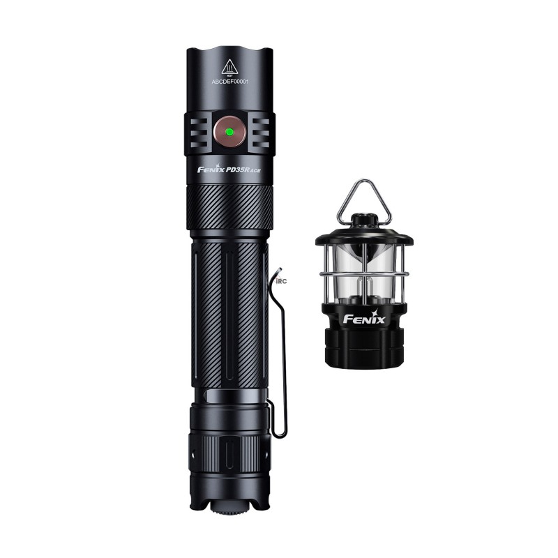 Latarka LED Fenix PD35R ACE plus CL01 czarna gratis