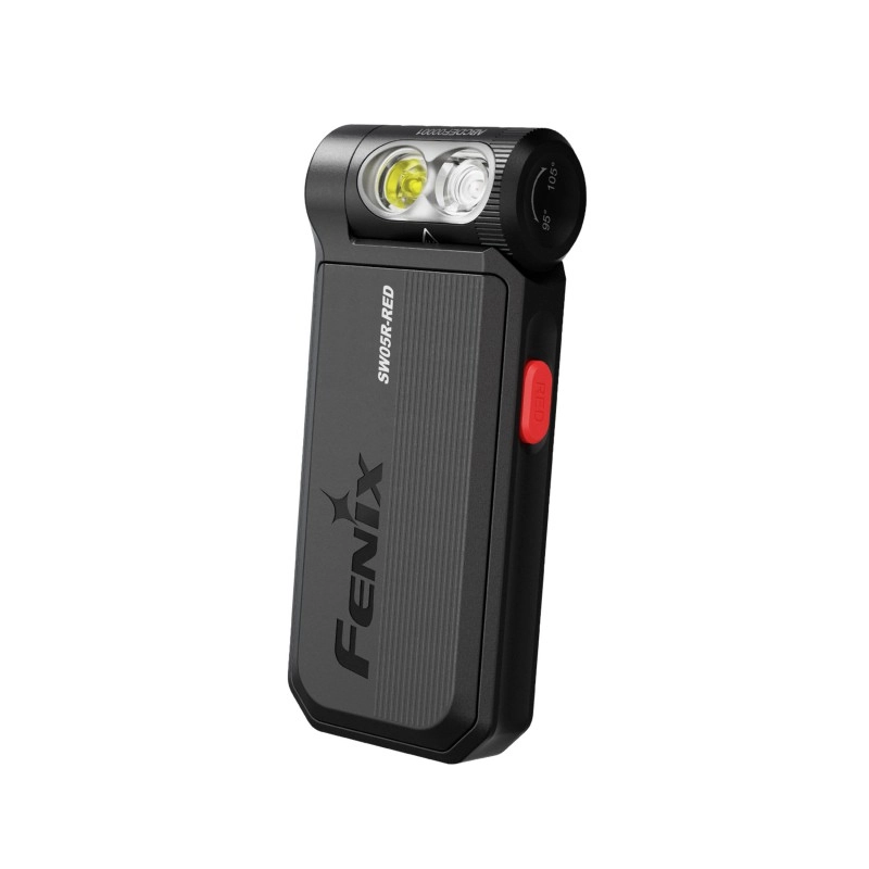Latarka LED Fenix SW05R-RED czarna