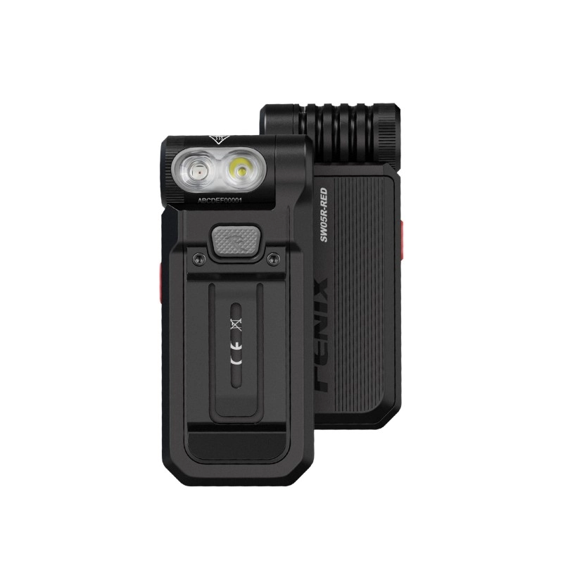 Latarka LED Fenix SW05R-RED czarna