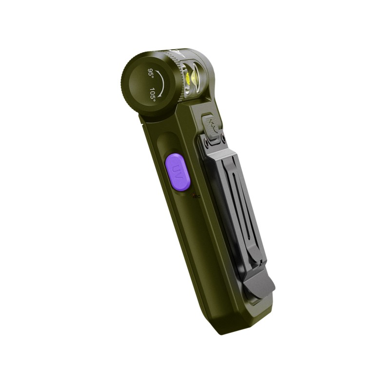 Latarka LED Fenix SW05R-UV zielona