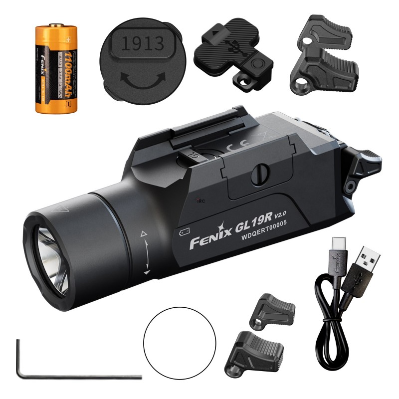 Latarka na broń Fenix GL19R V2.0