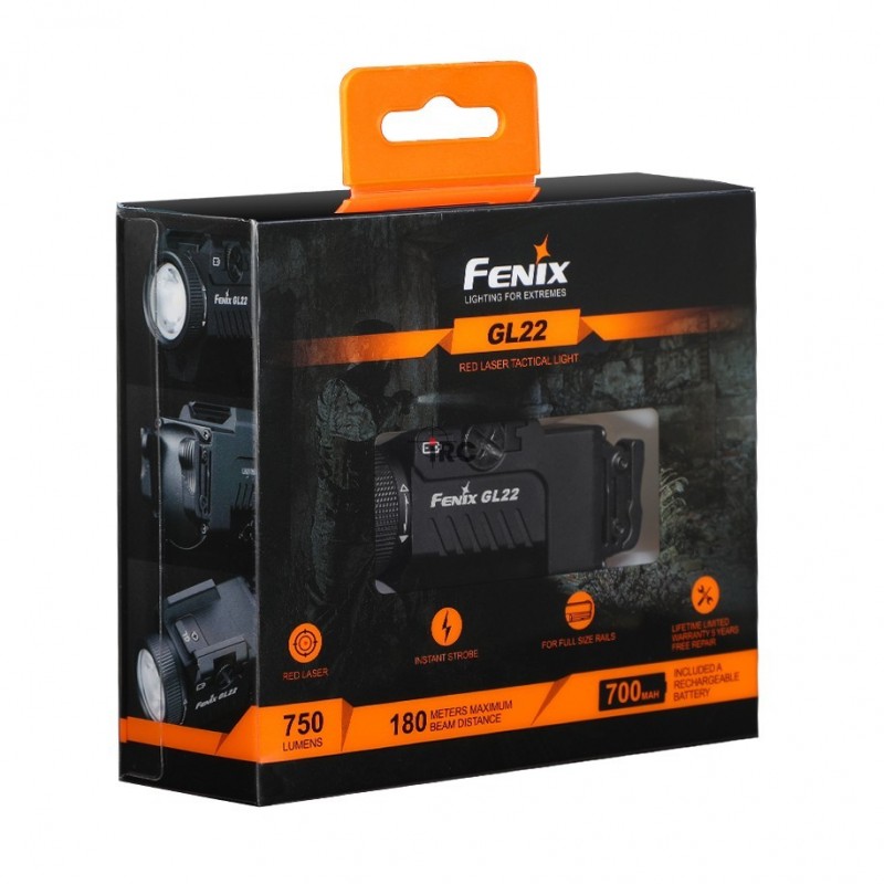 Fenix GL22 mocowanie do szyny