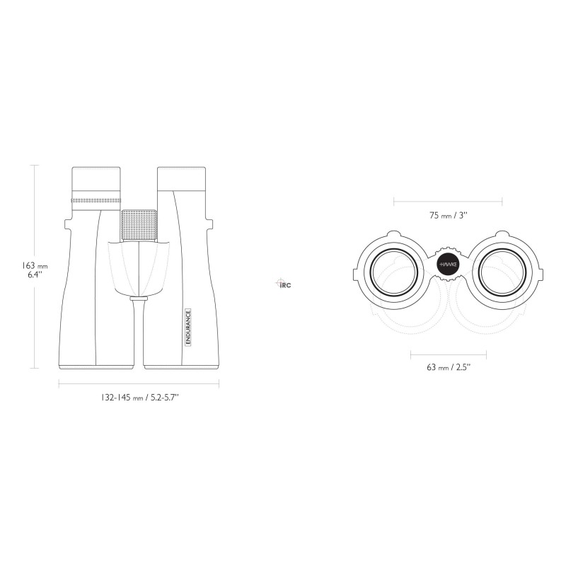 Lornetka Hawke Endurance 8x56 zielona