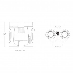 Lornetka Hawke Endurance ED Marine 7x32 niebieska