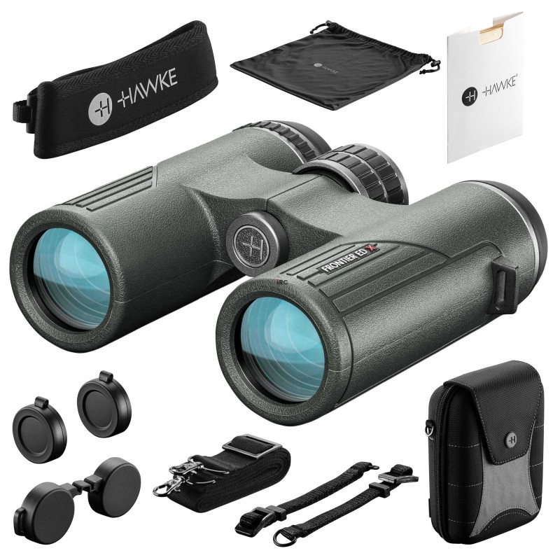 Lornetka Hawke Frontier ED X 10x32 zielona - optyka ED