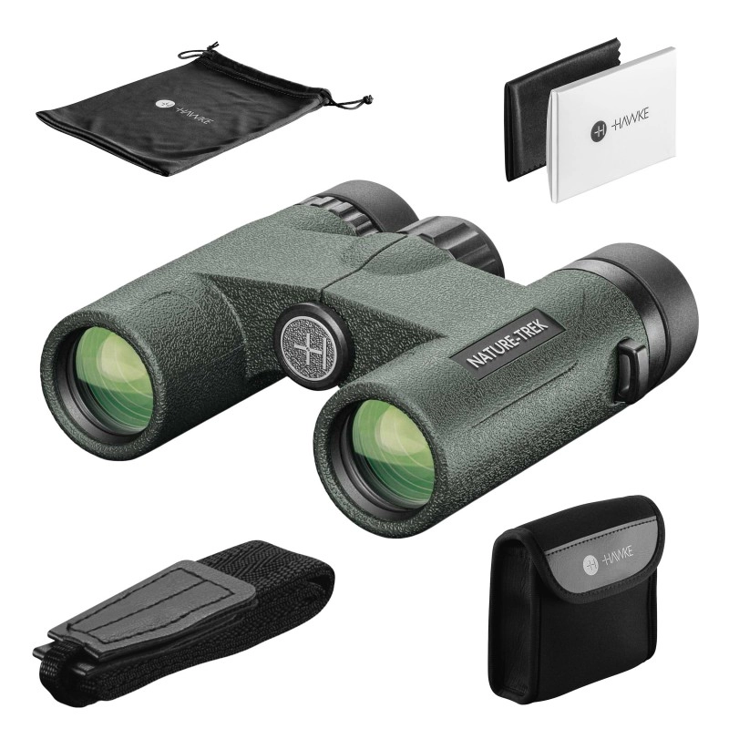Lornetka Hawke Nature Trek Compact 8x25 zielona