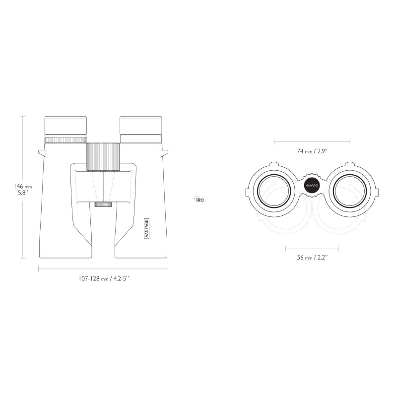 Lornetka Hawke Vantage 8x42 zielona