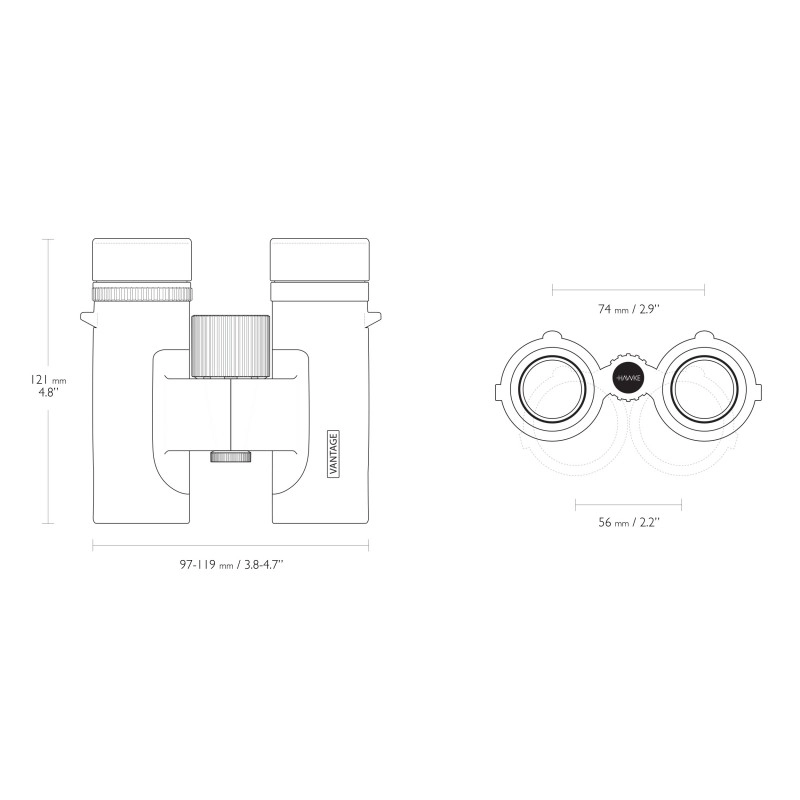 Lornetka Hawke Vantage 10x32 zielona
