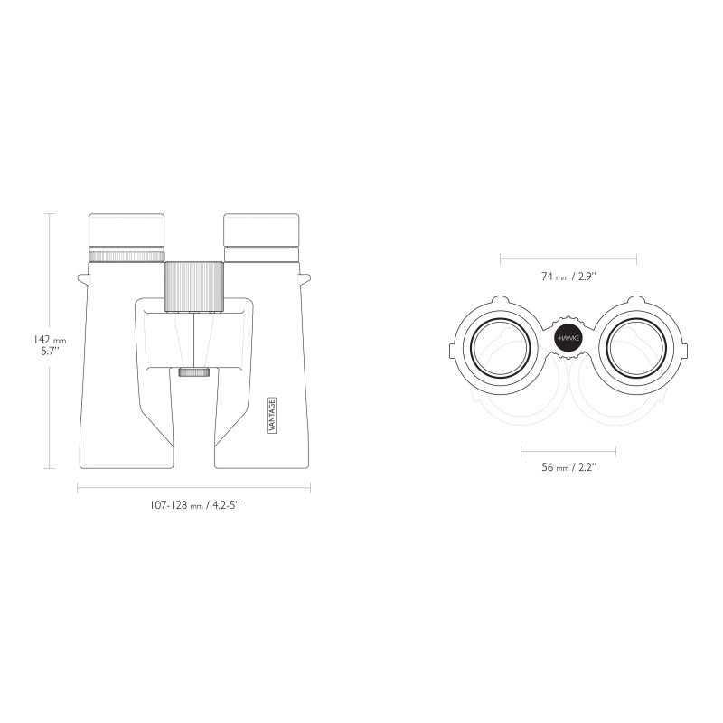 Lornetka Hawke Vantage 10x42 zielona
