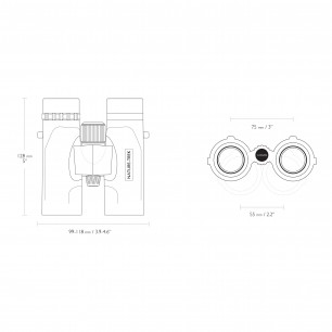 Lornetka Hawke Nature Trek 8x32 zielona