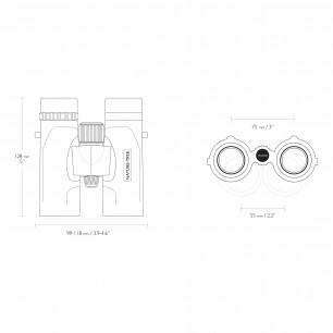 Lornetka Hawke Nature Trek 10x32 zielona