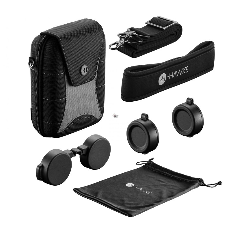 Lornetka Hawke Frontier ED X 10x25 zielona - widok z przodu