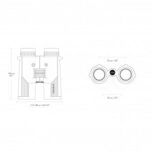 Lornetka z dalmierzem Hawke Frontier LRF 1800 8x42