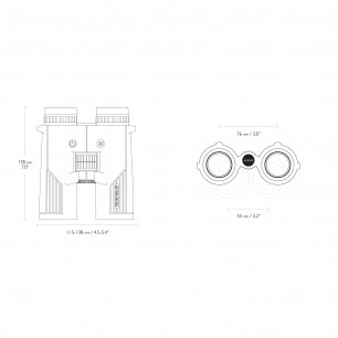 Lornetka z dalmierzem Hawke Frontier LRF 2300 10x42
