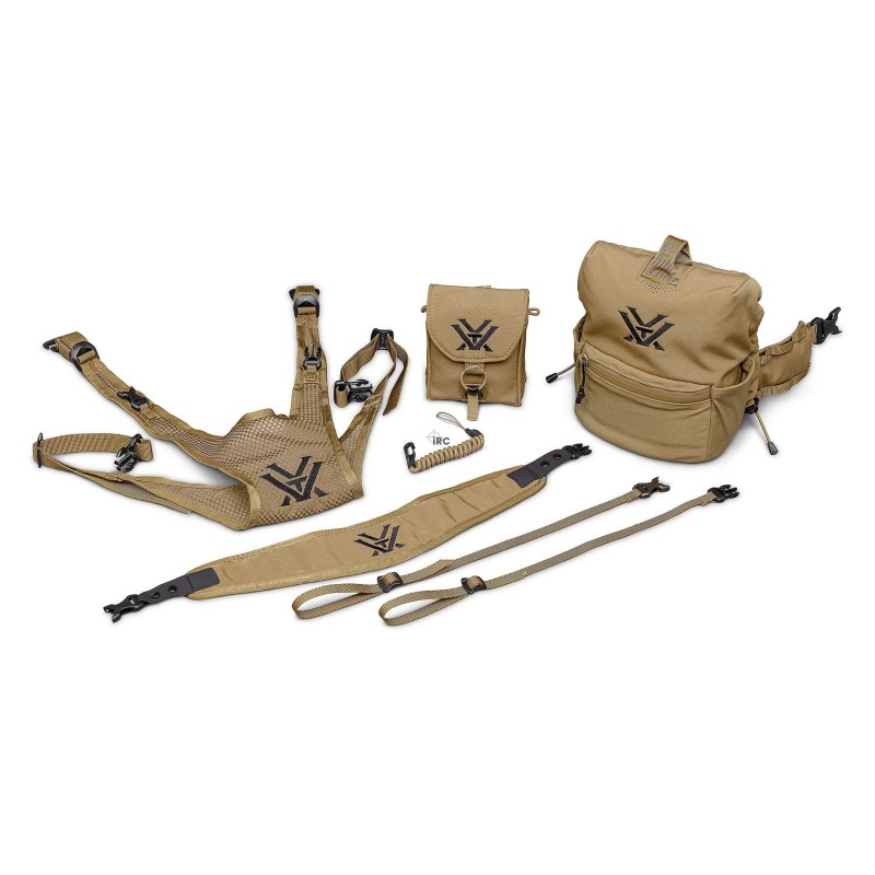 Szelki z futerałem na lornetkę, szkła do 42 mm Vortex Glasspak Pro Harness S