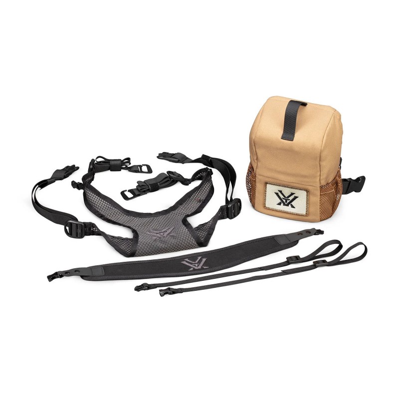 Szelki z futerałem na lornetkę, szkła do 42 mm Vortex Glasspak Sport Harness S