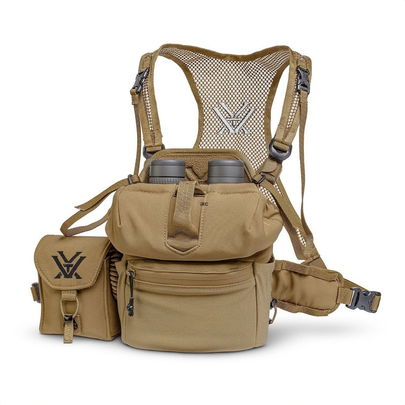 Szelki z futerałem na lornetkę, szkła do 56 mm Vortex Glasspak Pro Harness L