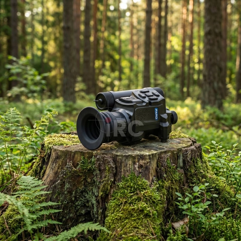 Pard NV-007SP2 4K LRF w terenie - pomiar odległości dalmierzem laserowym
