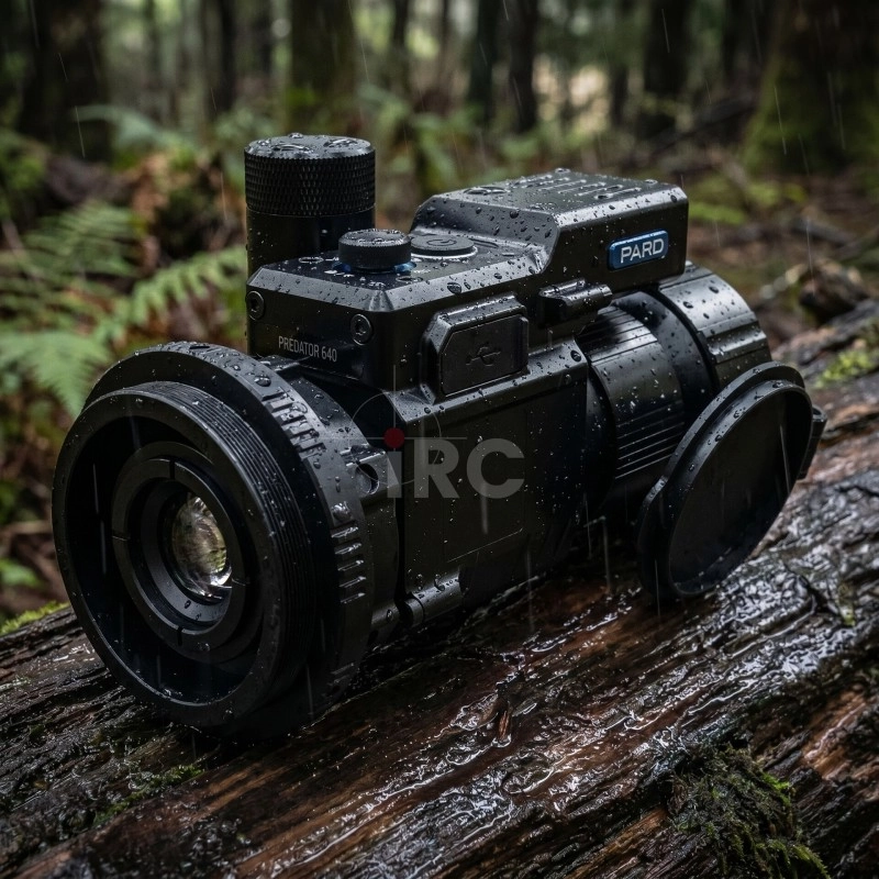 Wodoszczelna obudowa IP67 nasadki PARD Predator 480 w deszczu