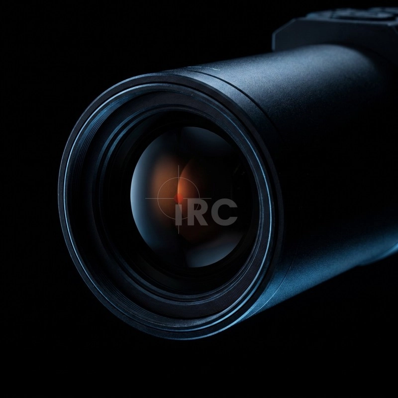 Sensor CMOS 4K celownika PARD Night Stalker 4K Mini LRF — zbliżenie obiektywu