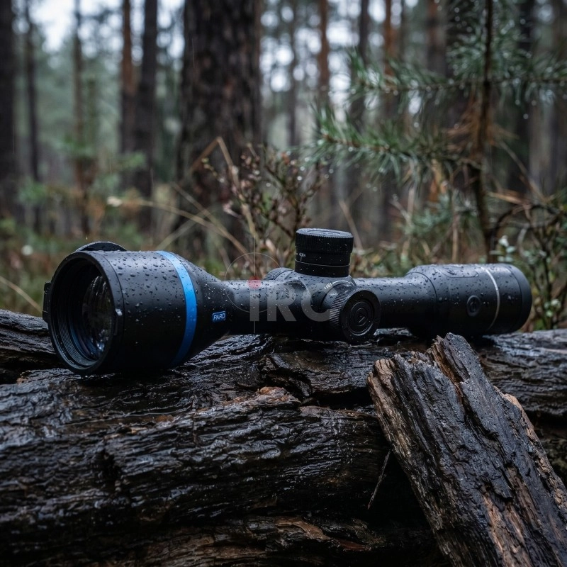 Celownik PARD Pantera 640 eX LRF w deszczu — szczelność IP67