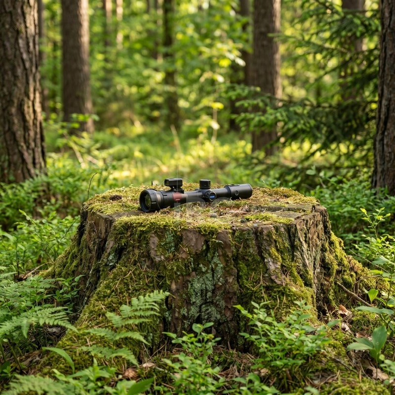 Celownik PARD Pantera 640 Q w terenie — obserwacja na dalekim dystansie