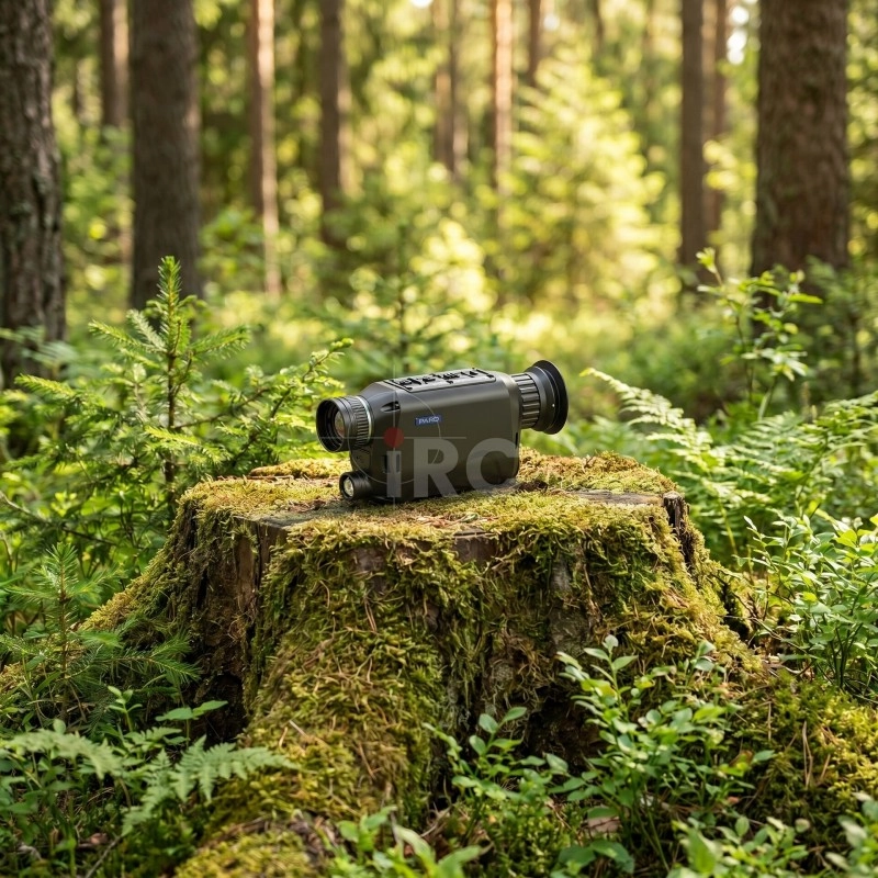Monokular PARD NV-009 w lesie — obserwacja i detekcja na dystansie