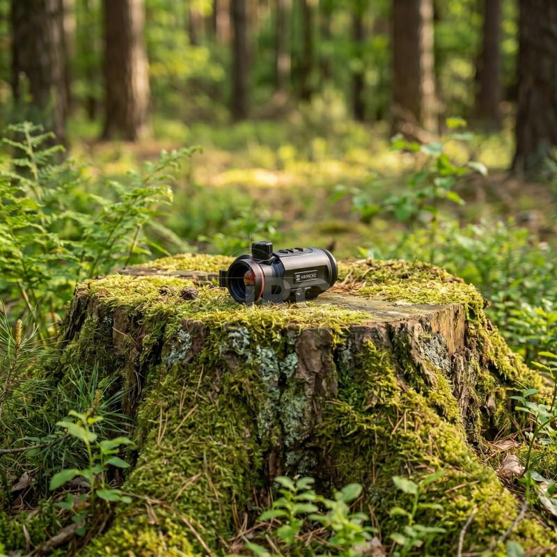 HIKMICRO Thunder TQ35C 3.0 w terenie — zasięg detekcji