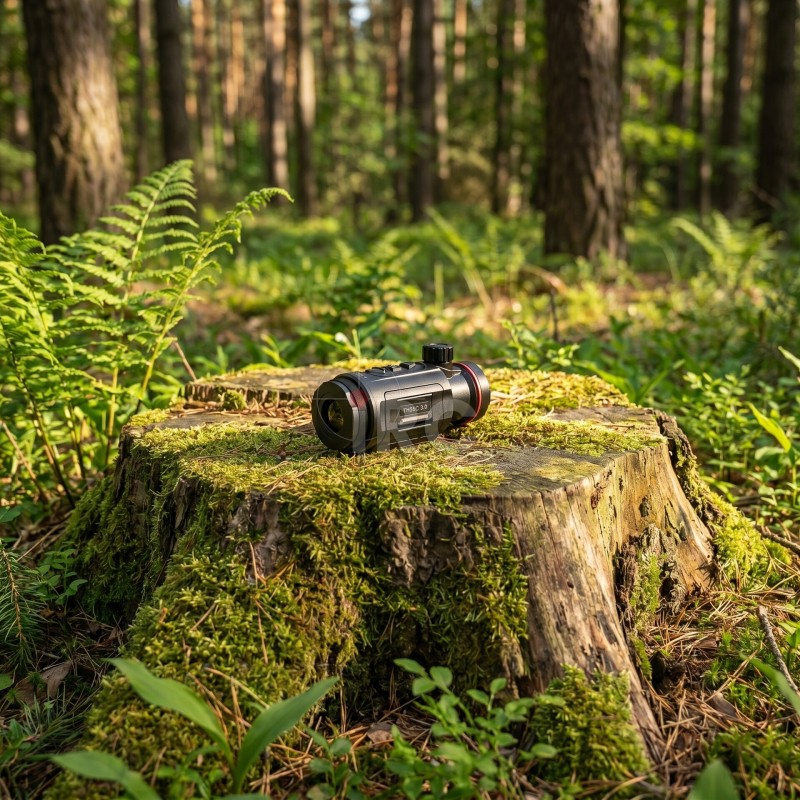 HIKMICRO Thunder TH35C 3.0 w terenie — zasięg detekcji