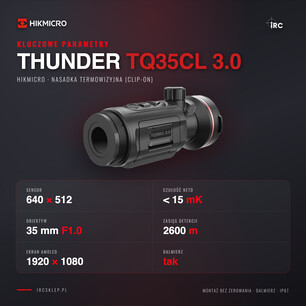 Kluczowe parametry HIKMICRO Thunder TQ35CL 3.0