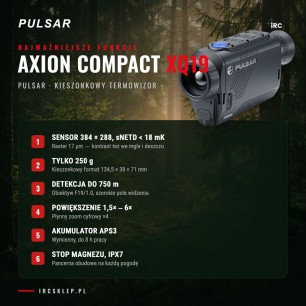 Termowizor Pulsar Axion Compact XQ19