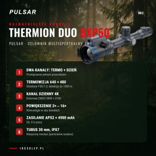 Luneta multispektralna Pulsar Thermion DUO DXP50