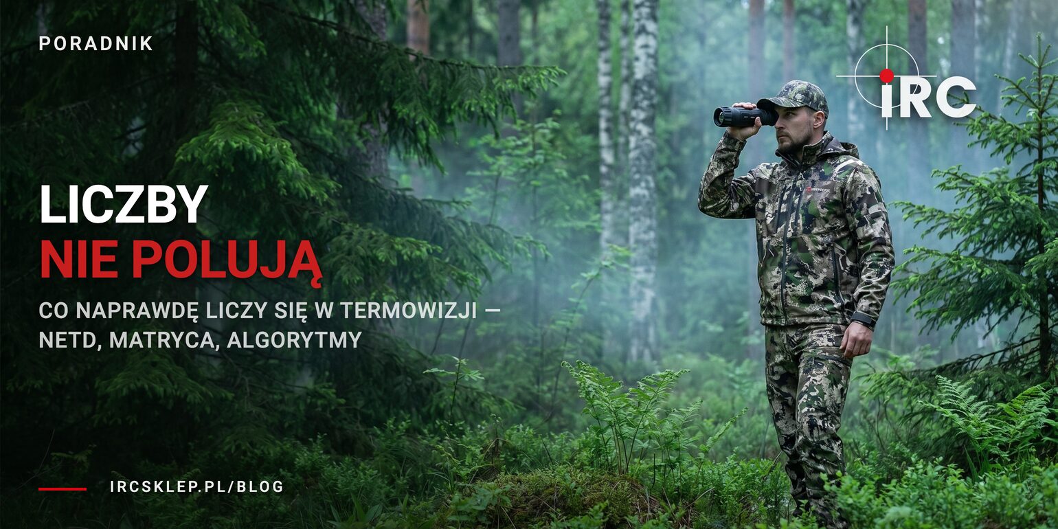 Termowizja: co naprawdę się liczy — NETD, matryca, algorytmy | IRC