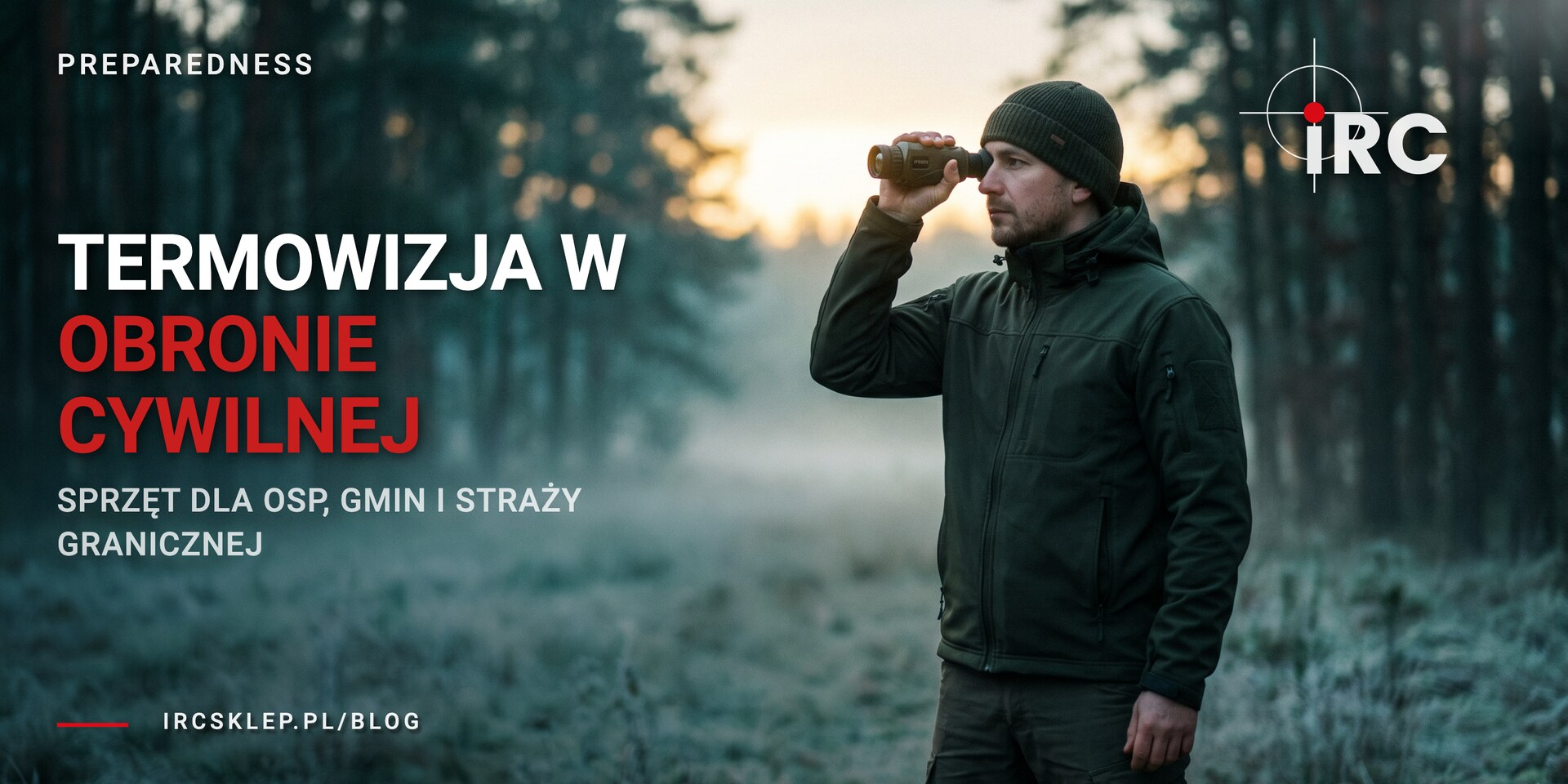 Termowizja w obronie cywilnej — OSP, gminy, Straż Graniczna 2026 | IRC