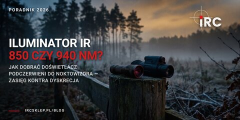 Iluminator podczerwieni (doświetlacz IR) — 850 czy 940 nm | IRC
